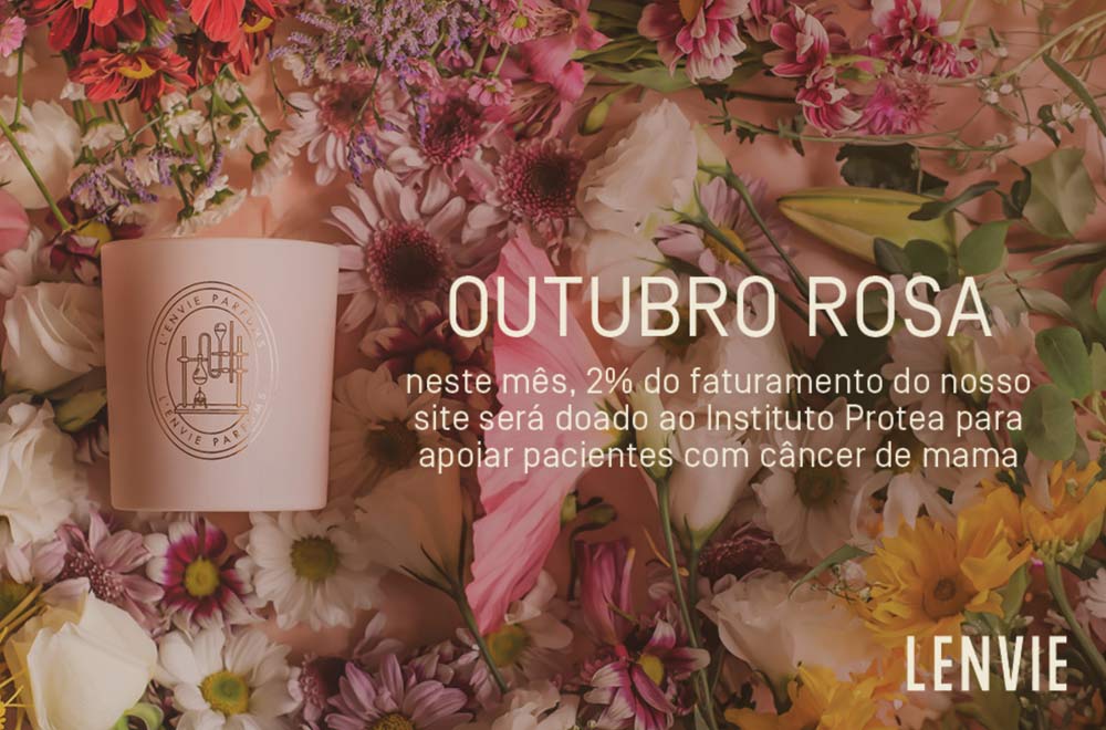 Lenvie Parfums - Outubro Rosa