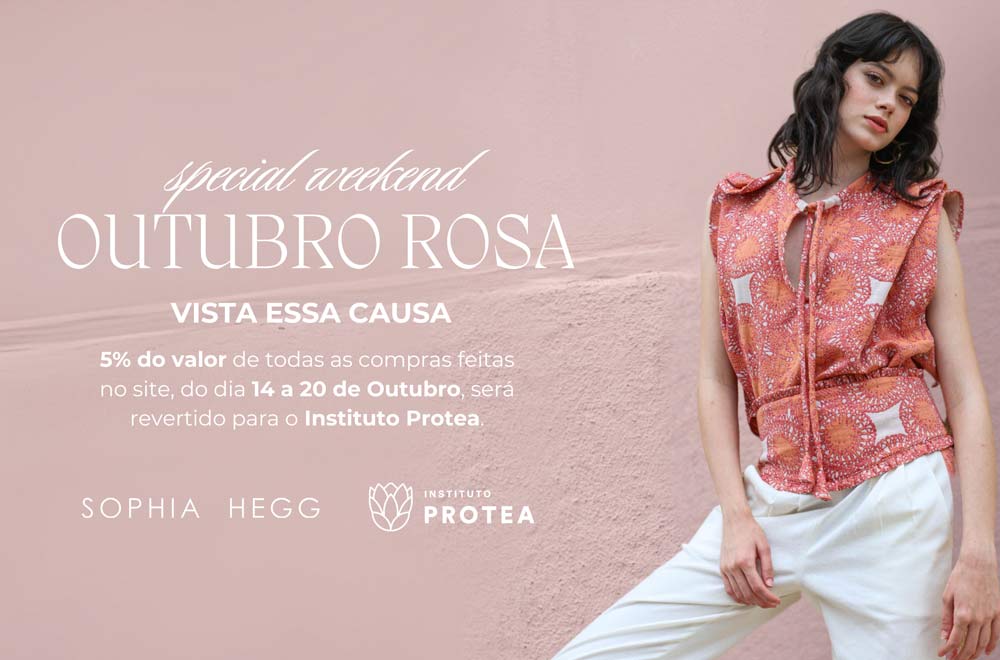 Sophia Hegg Outubro Rosa